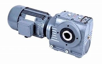 0.25KW 0.37KW Helical Worm Gear Motor Aluminum Shell