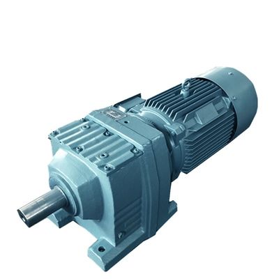 220V Helical Gear Speed Reducer With Cast Iron Housing