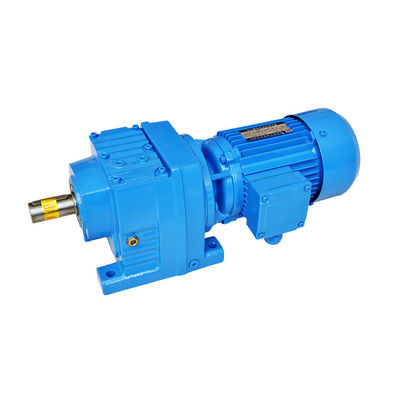 Cast Iron 380V 60Hz AC R Inline Helical Bevel Speed Reducer
