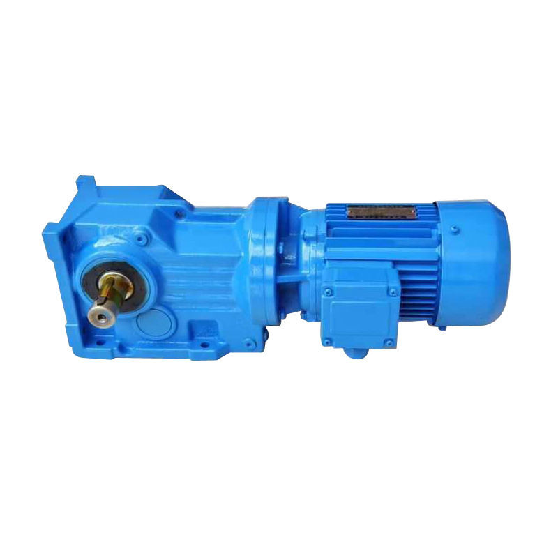 OEM Transmission Helical Bevel Worm Gear Speed Reducers For Electric Motors